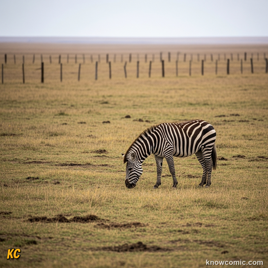Zebras and cattle competing for the same dry-season grassland and limited water