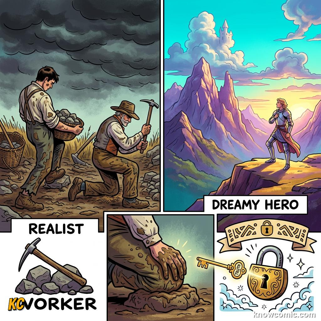 Realist farmers and labourers painted with honest detail and no flattering glow