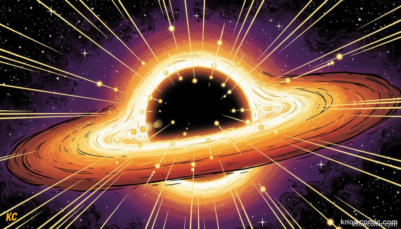 Hawking radiation escaping a black hole as virtual particle pairs split at the event horizon