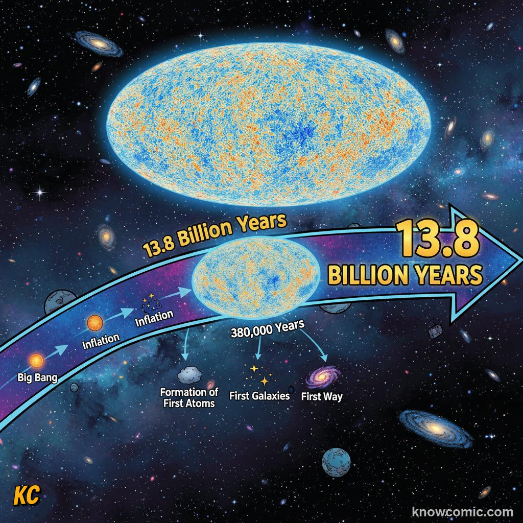 Universe geometry shown to be perfectly flat by precision CMB measurements from Planck satellite