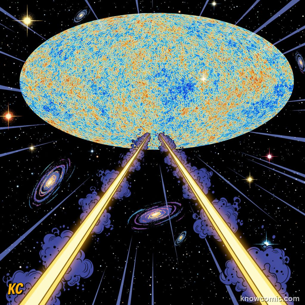 CMB data independently confirming dark energy is accelerating the expansion of the entire universe