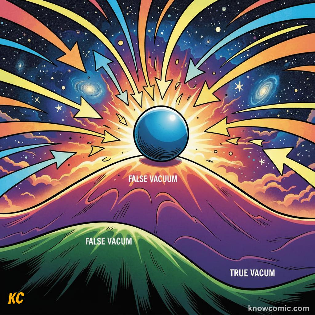 Quantum fluctuations during inflation stretched to cosmic scales forming the seeds of all galaxies