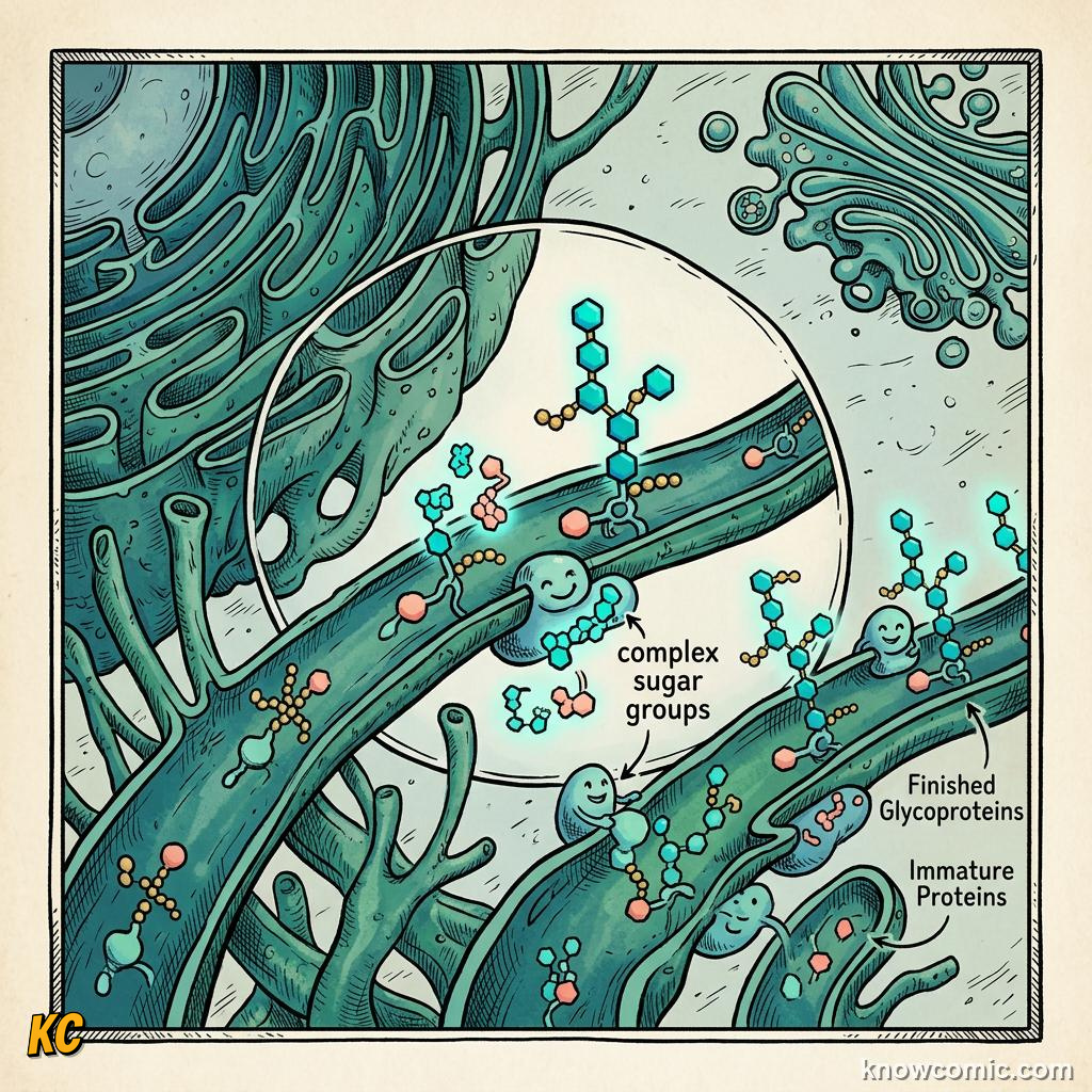 Comic panel about rough er: network: Chaperones, educational kids illustration