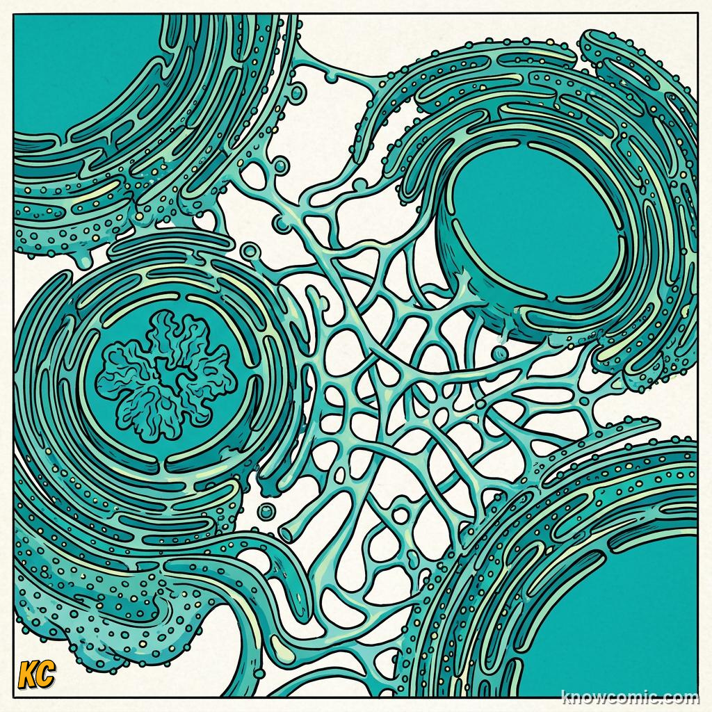 Comic panel about smooth er: liver: One Network, educational kids illustration