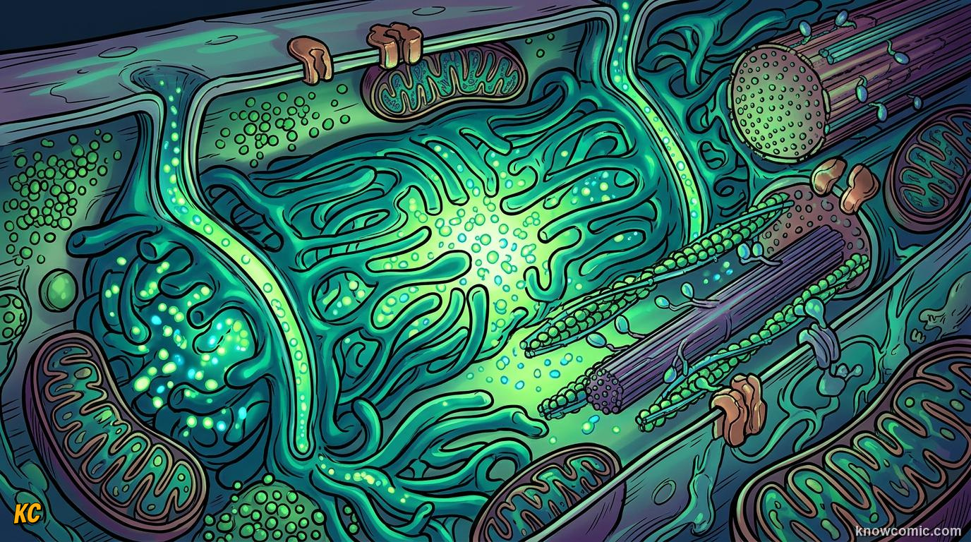 Comic panel about smooth er: liver: Your Liver'S Cleanup Crew, Calcium Store, educational kids illustration