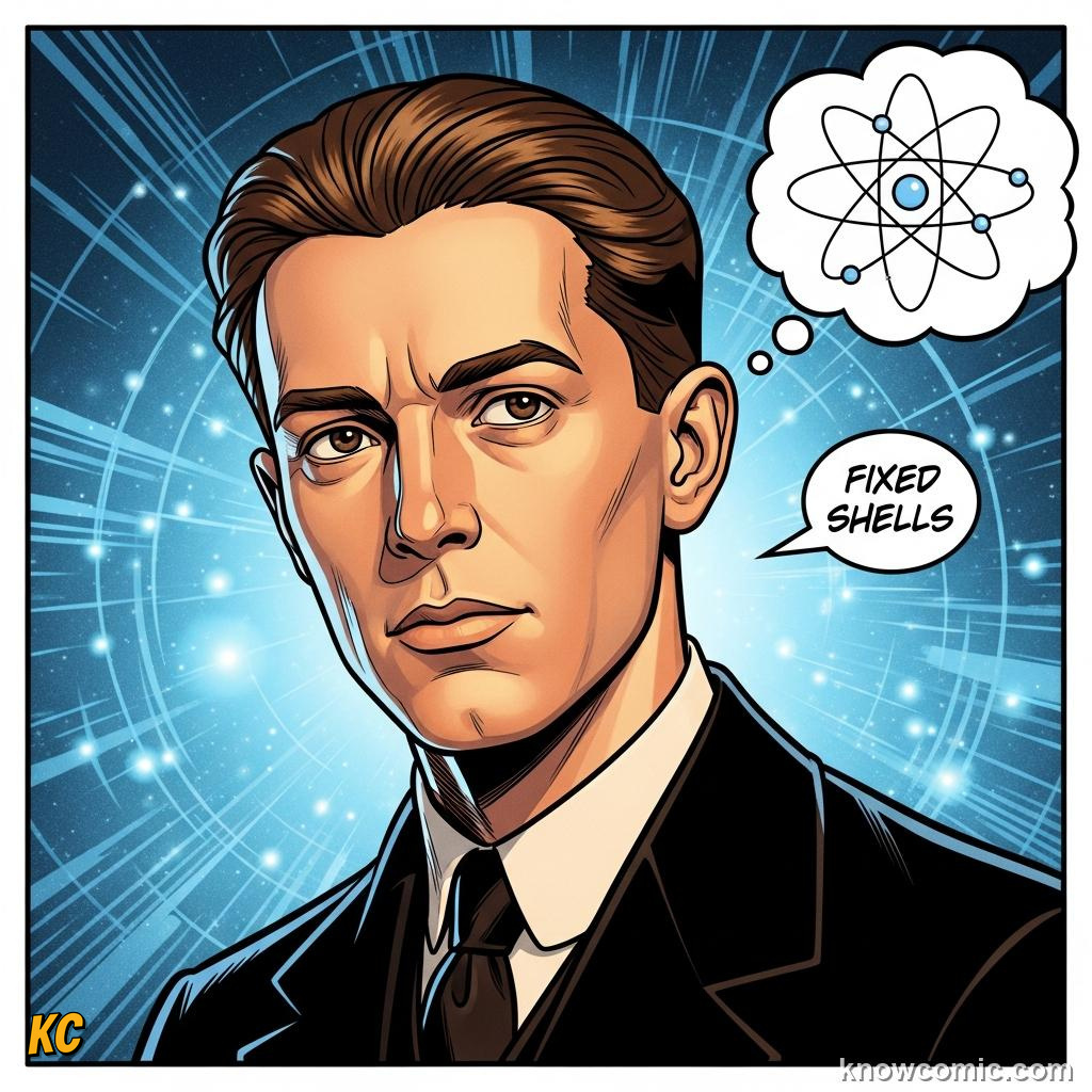 RUTHERFORD'S MODEL HAD A FATAL FLAW: comic illustration from Topic 04: The Bohr Model