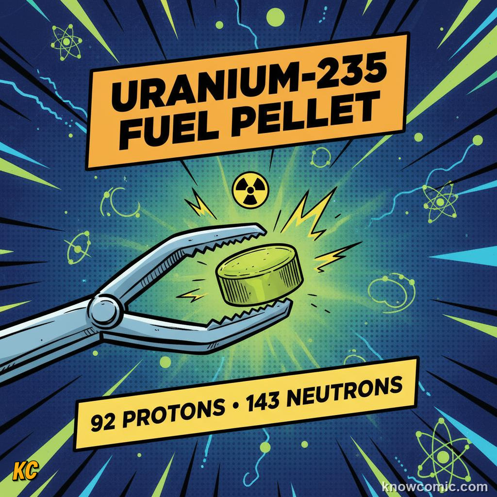 EVERY ELEMENT HAS AN ISOTOPE FAMILY: comic illustration from Topic 06: Neutrons & Isotopes
