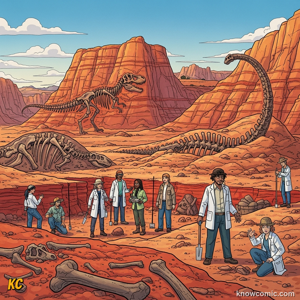 THE DAWN THIEF, comic scene of ischigualasto