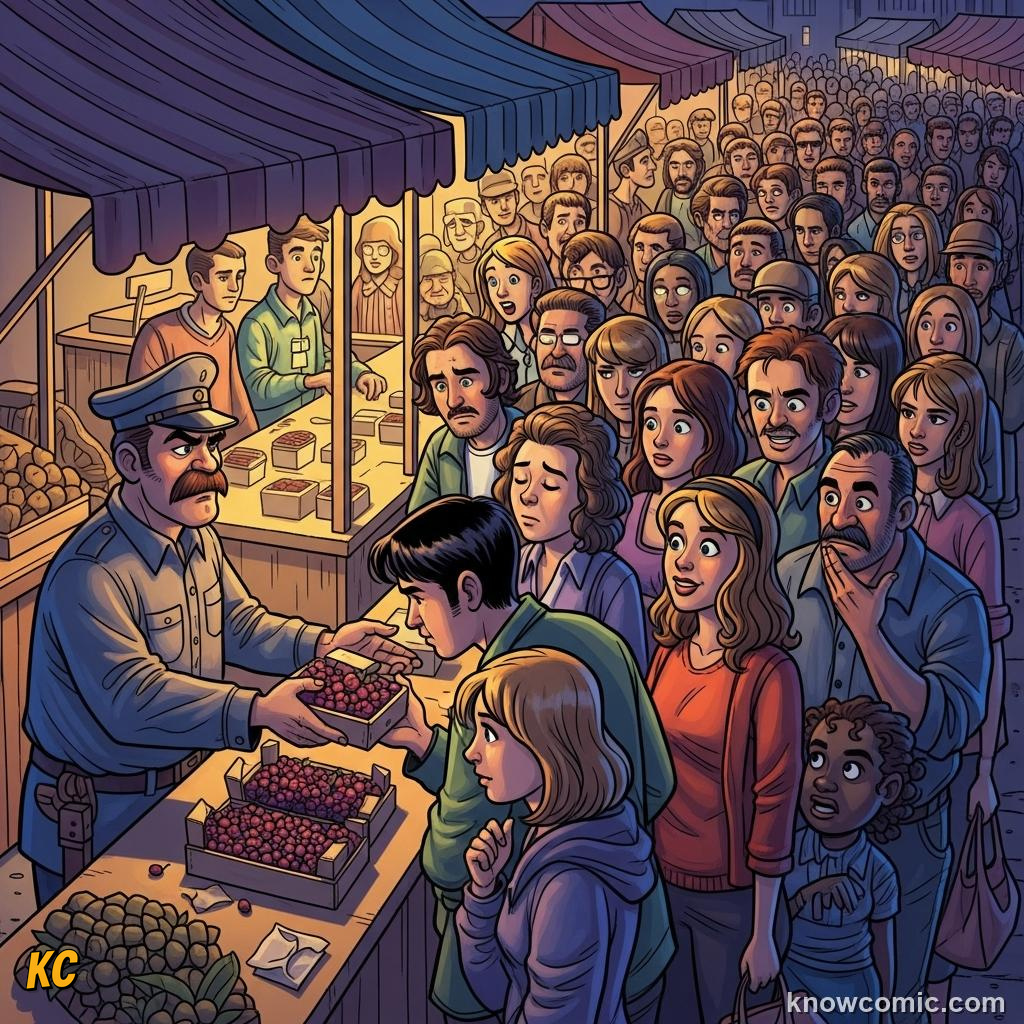 High price rationing scarce goods to the buyers who want them most and will pay more