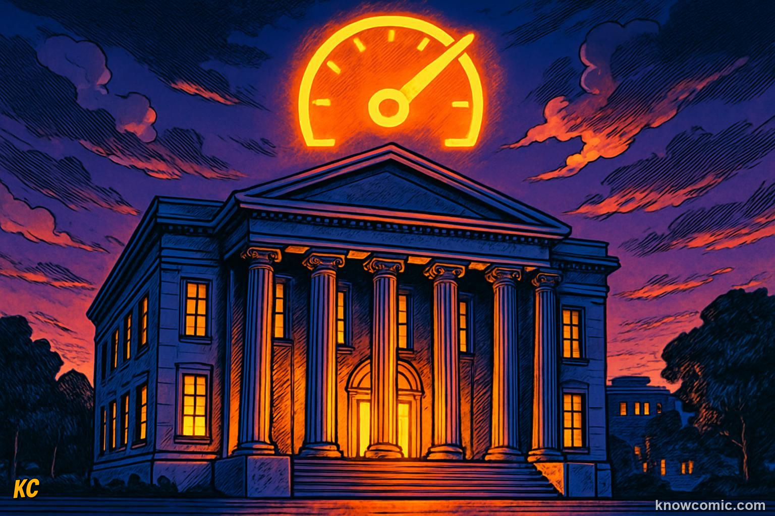 Central bank grand building as the nation lead money institution overseeing the whole system