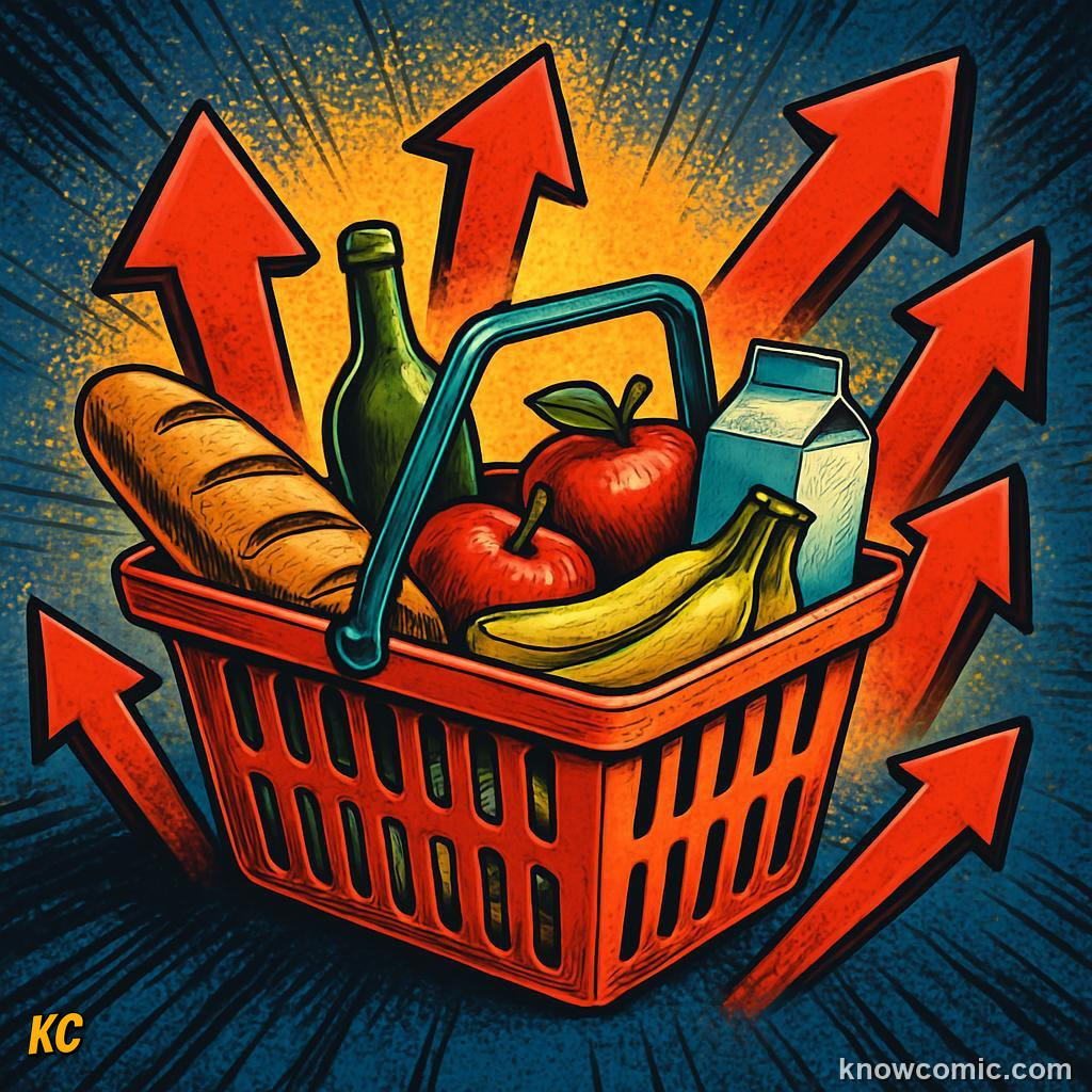 Inflation rising above target prompting the central bank to raise interest rates
