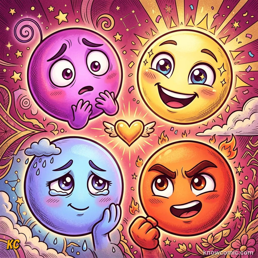 Emotions help us understand ourselves illustration