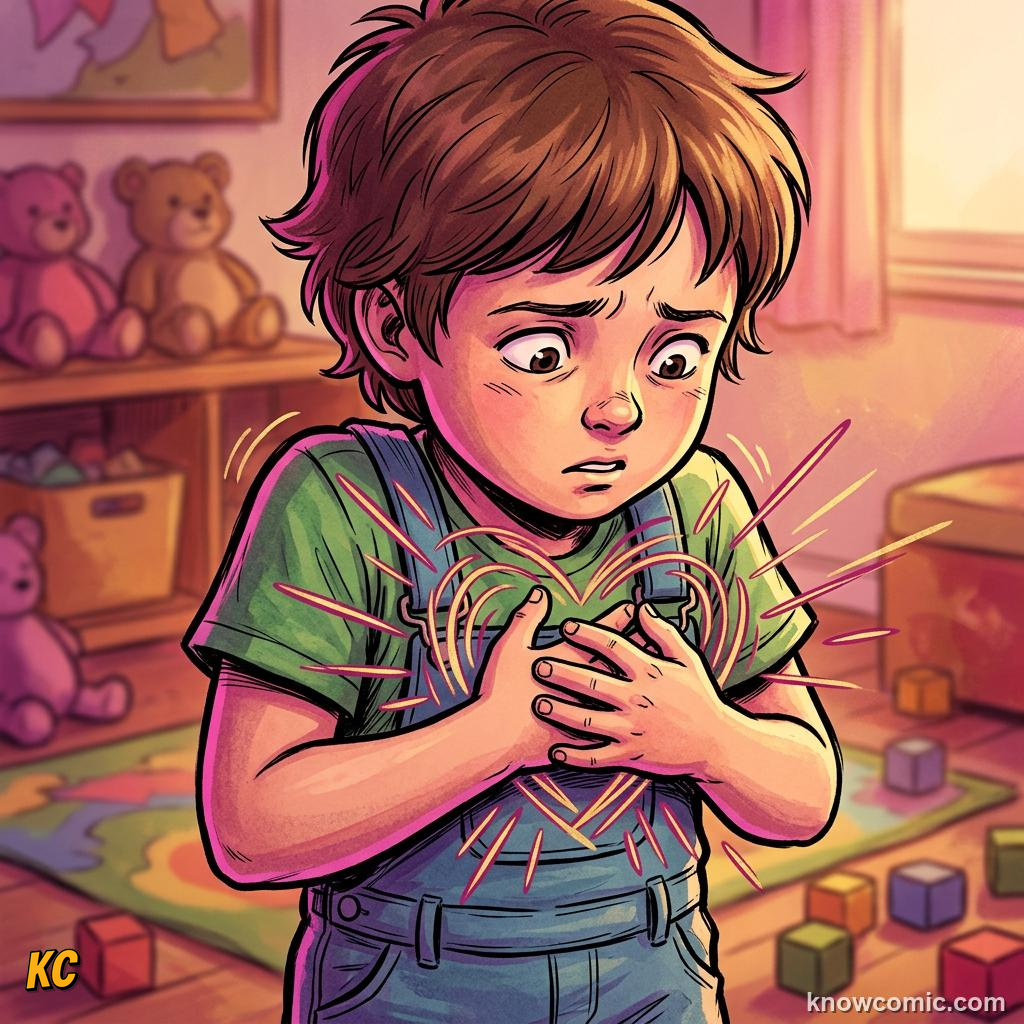 Confused frustrated expression illustration
