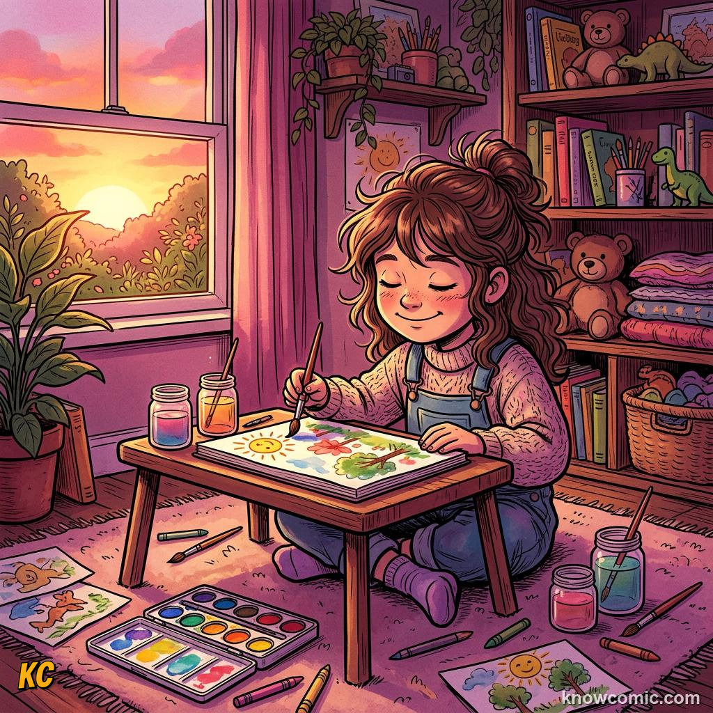 Emotional awareness practice illustration