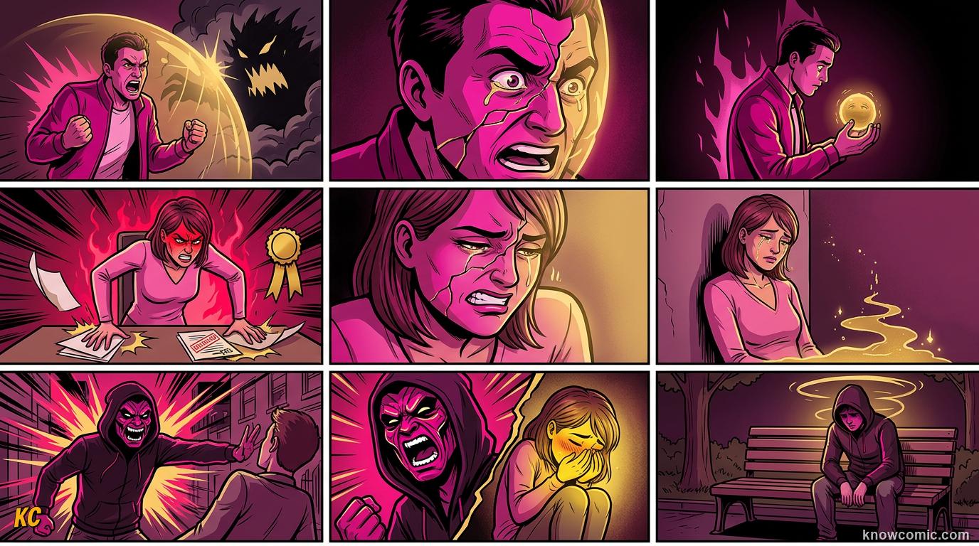 What secondary emotions hide primary ones