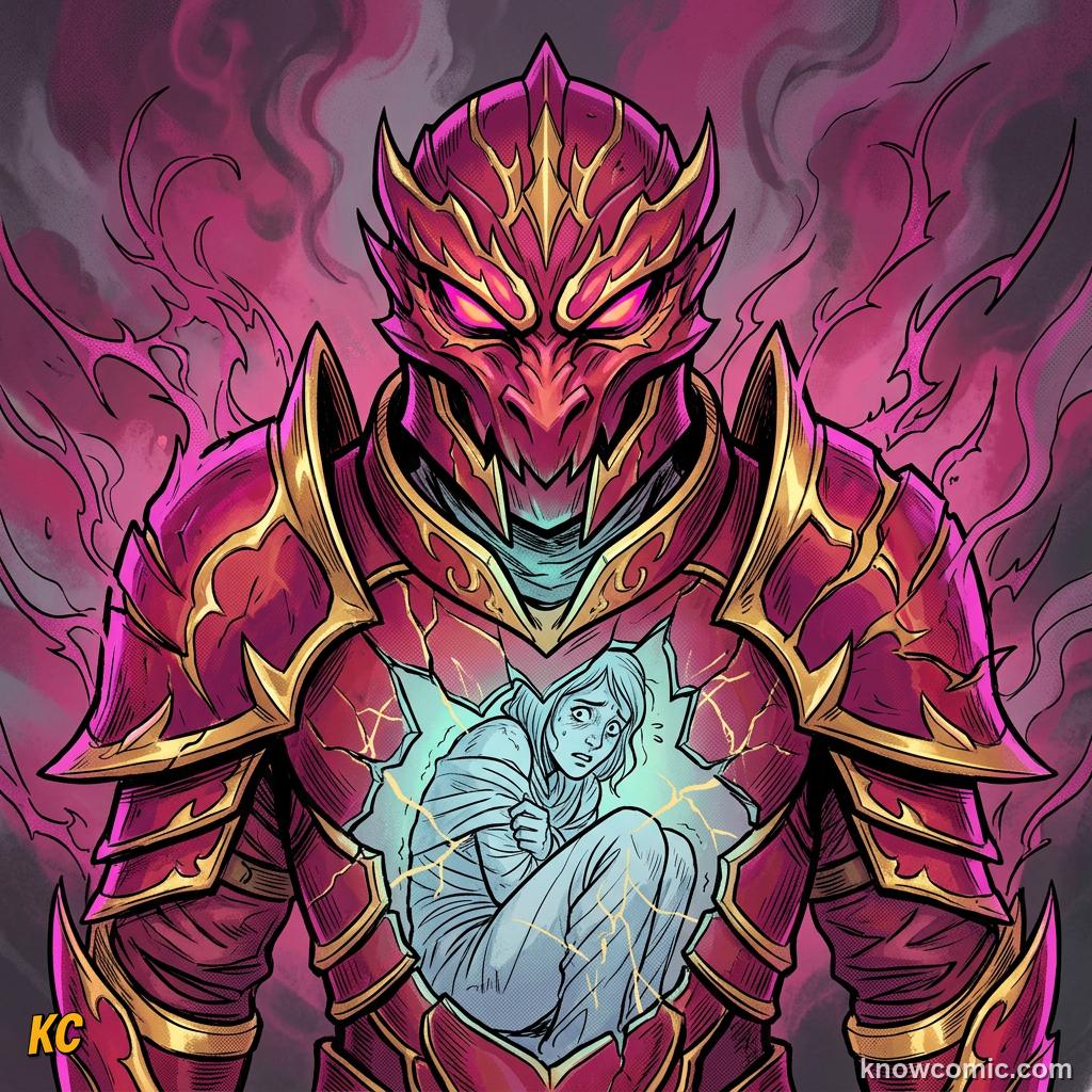 Fear becomes anger illustration