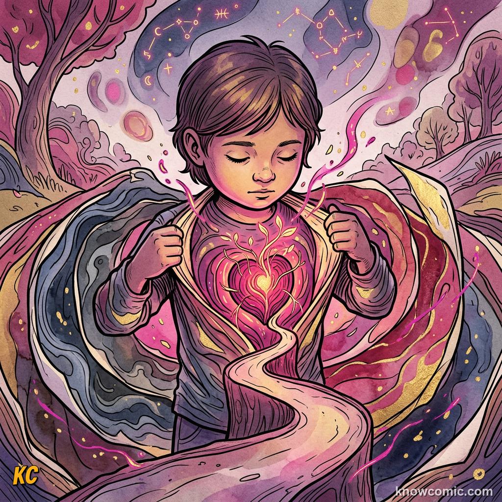 Silent teenager with deeper feelings inside