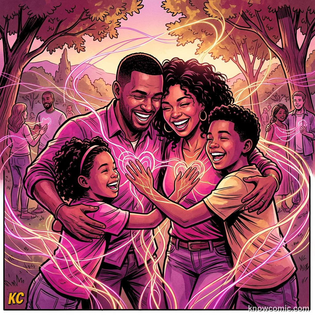 Sharing joy is healing and powerful
