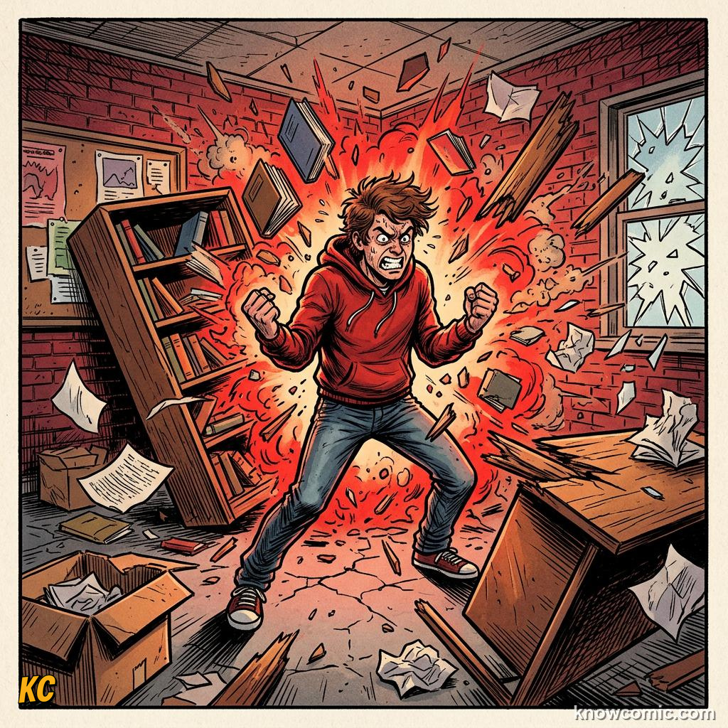 Uncontrolled rage damages everything