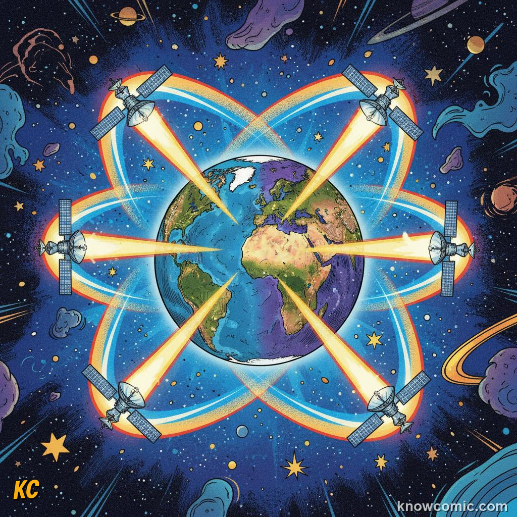 GPS satellites applying relativistic corrections to account for Earths spin
