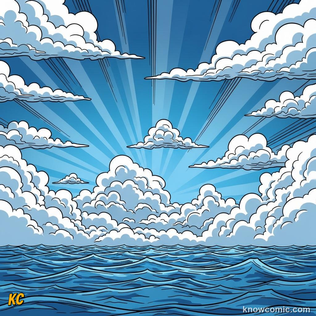 Rayleigh scattering of blue light wavelengths making the sky appear blue