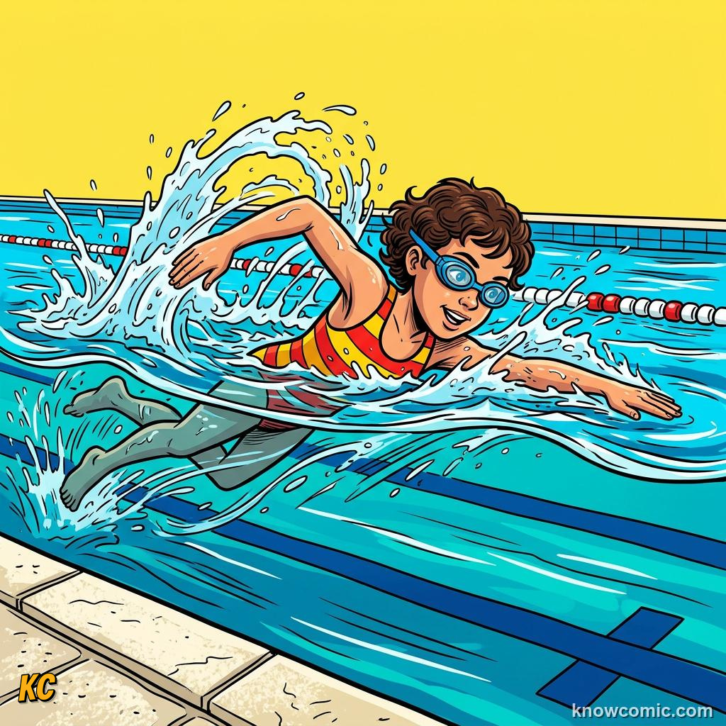 The Aerobic Engine comic panel showing great aerobic fun