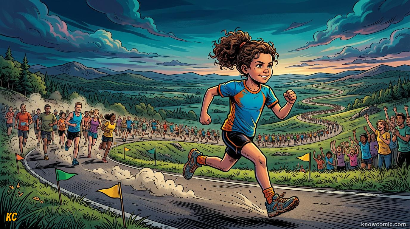 The Aerobic Engine comic panel: endurance power, endurance lets you last longer