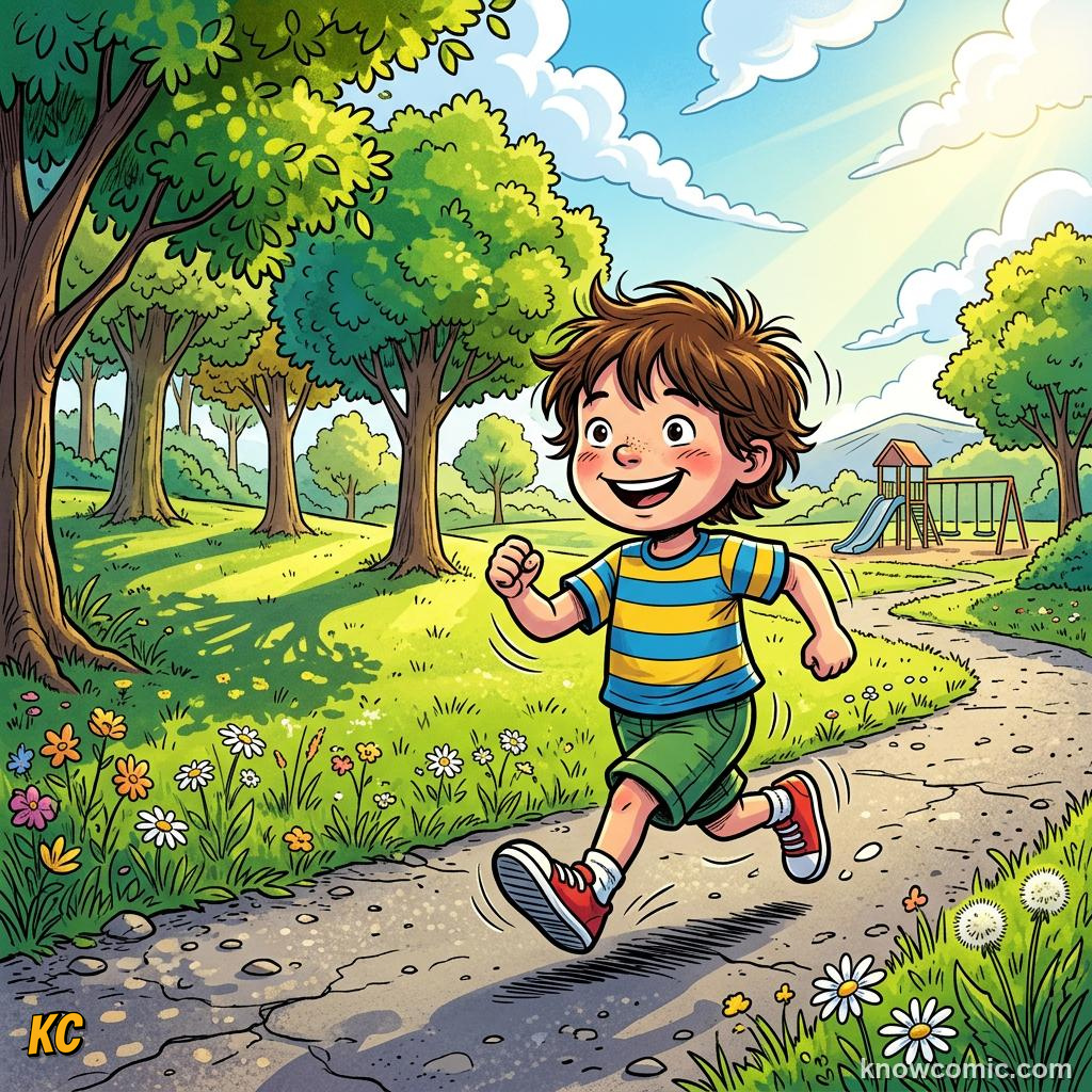 The Aerobic Engine comic panel showing every day