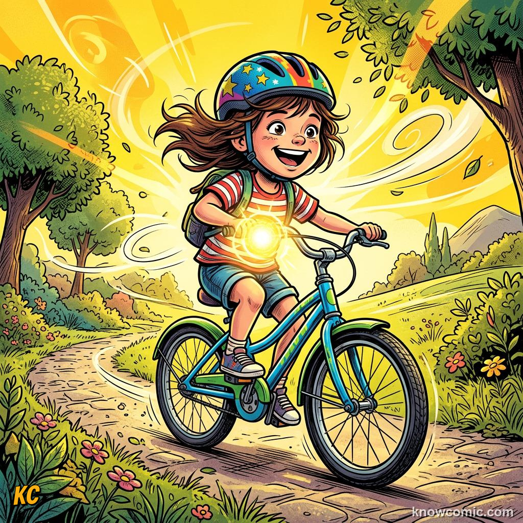 Core Strength Secret comic panel showing stay upright