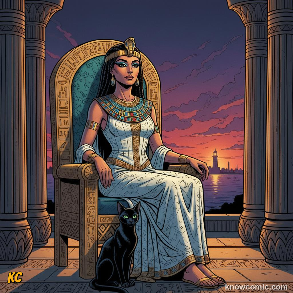 Cleopatra VII: the last pharaoh of Egypt, who spoke nine languages before Rome took over in 30 BCE