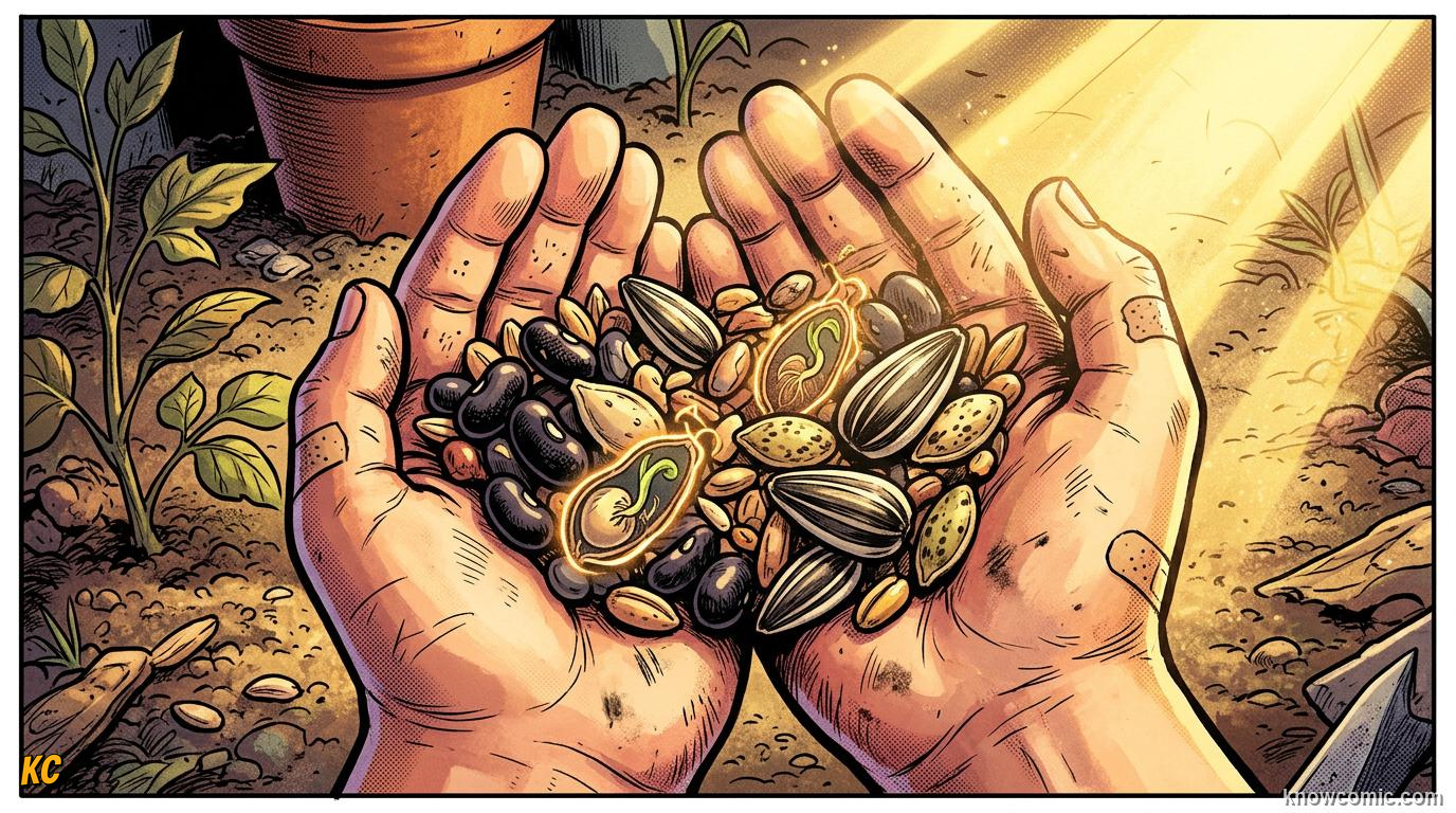 Home agriculture: SEED SCIENCE, SMALL BUT COMPLETE