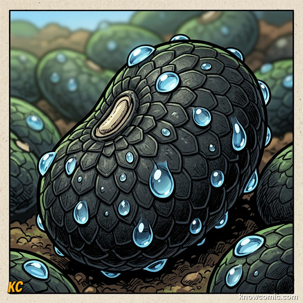 Home agriculture: COAT, 🛡️ The seed coat blocks disease and keeps moisture inside.