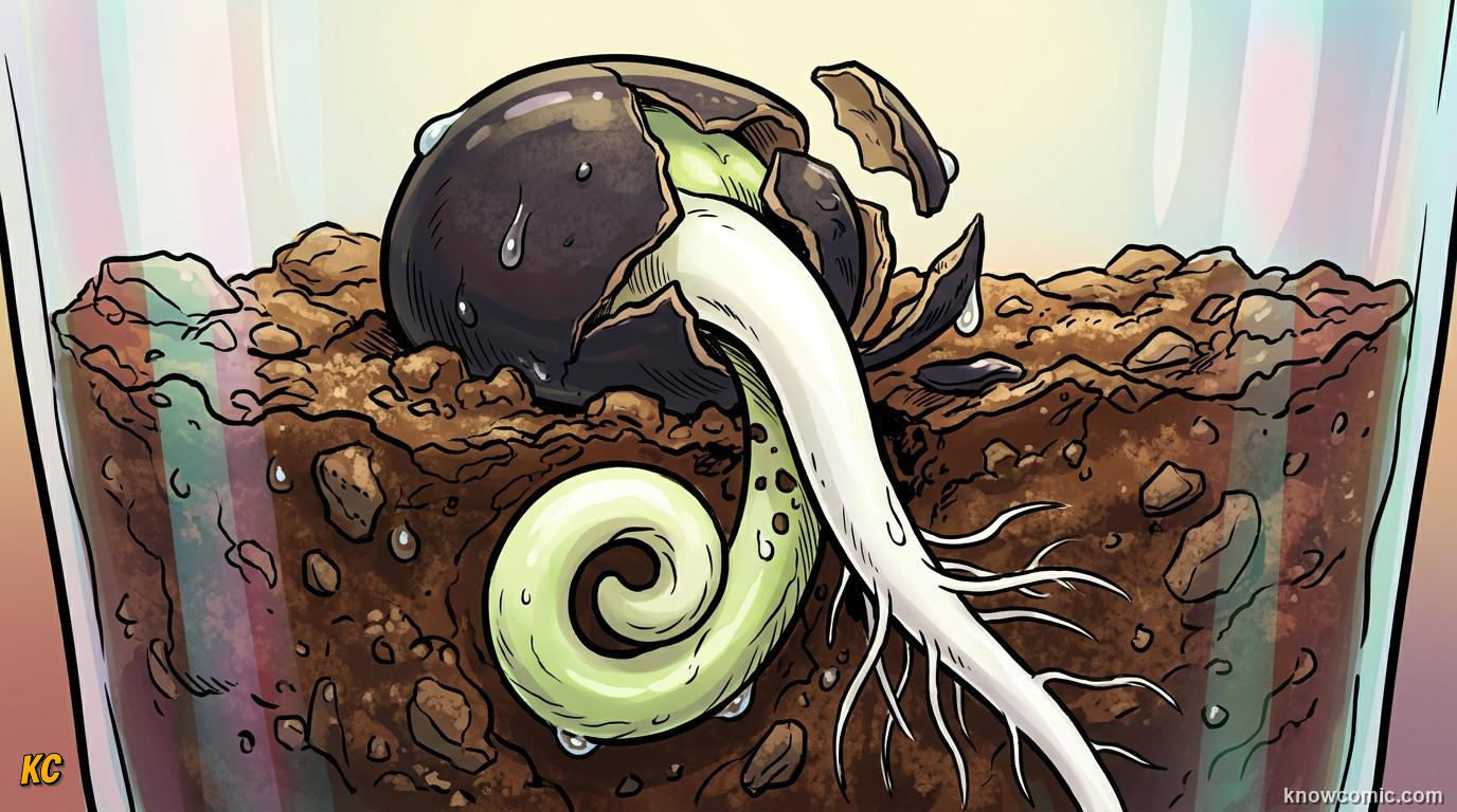 Home agriculture: ROOT FIRST, THE RADICLE LEADS