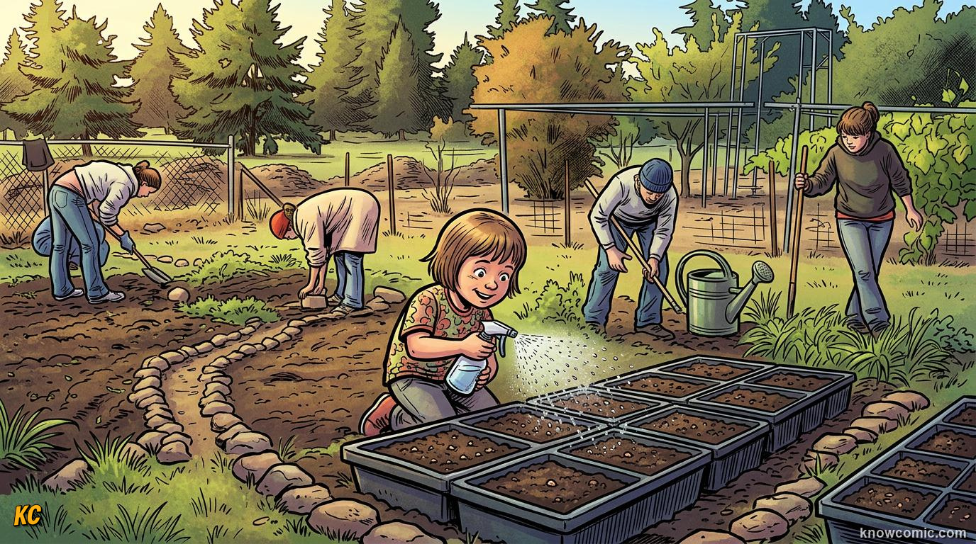 Home agriculture: NEW START, SOFT WATER, STRONG BEGINNING