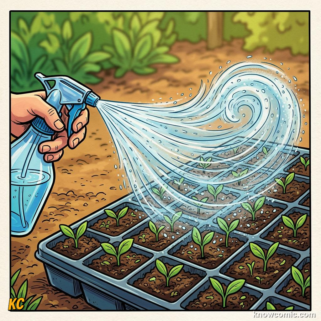 Home agriculture: PATTERN, Sweep left to right evenly.