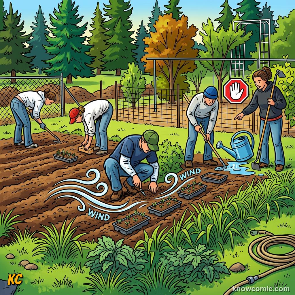 Home agriculture: RECOVERY, Increase airflow near trays.