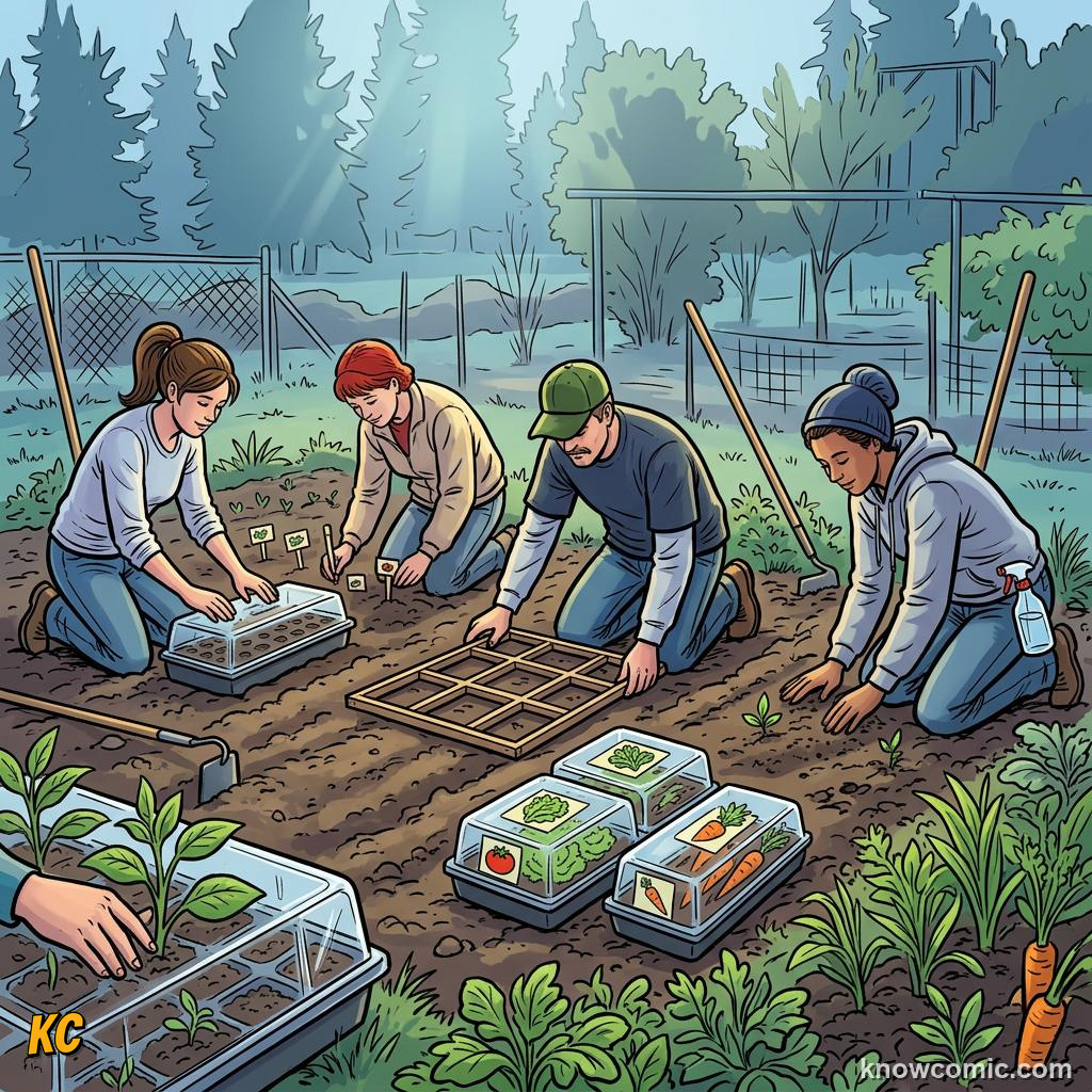 Home agriculture: MORNING, Morning checks reduce stress.