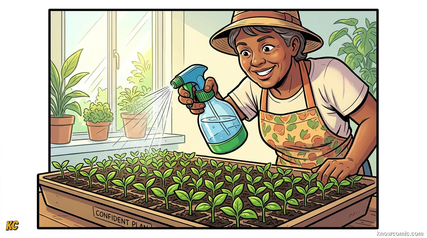 Home agriculture: YOUR TURN, START GENTLE, STAY CONSISTENT