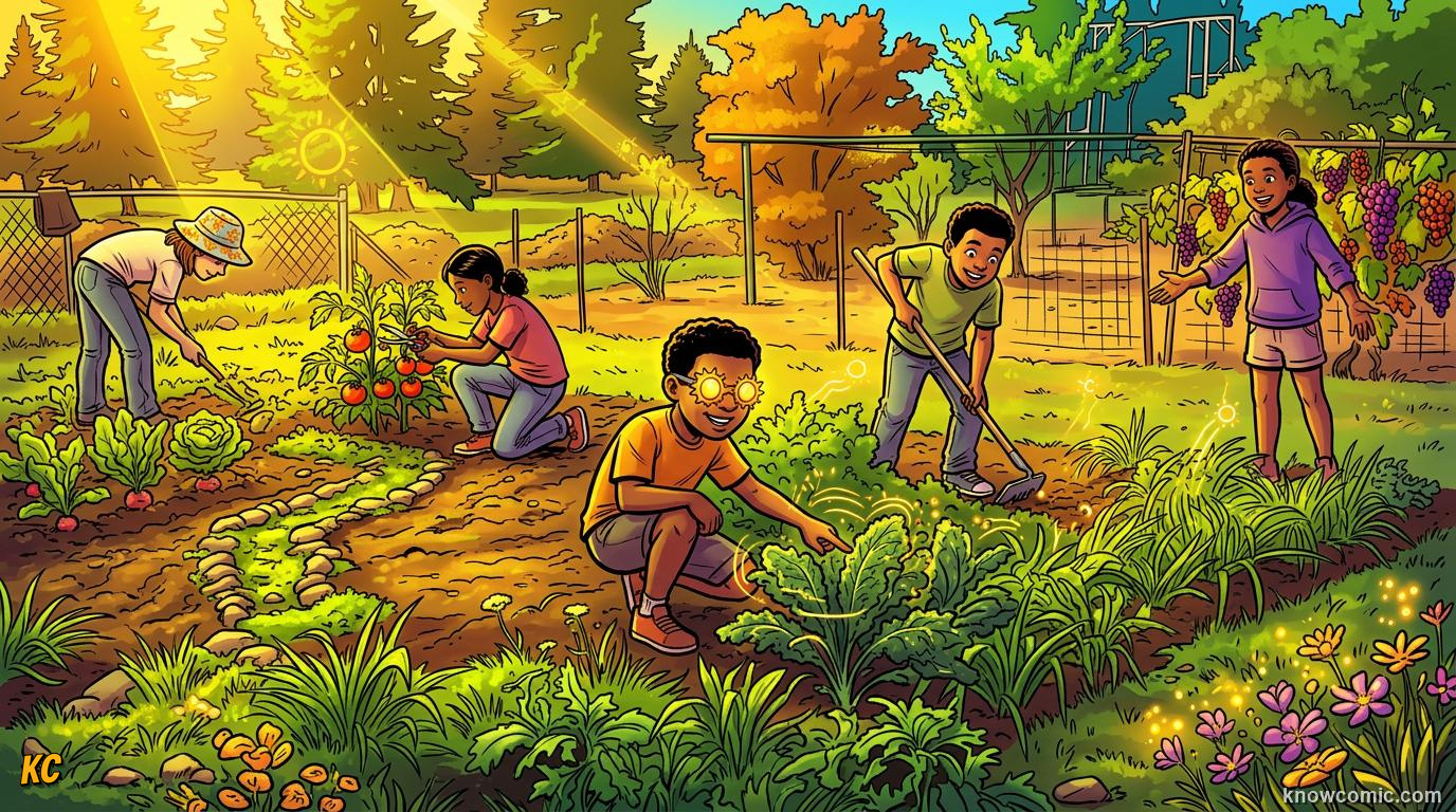 Home agriculture: LIGHT = FOOD, SUNLIGHT FEEDS YOUR GARDEN