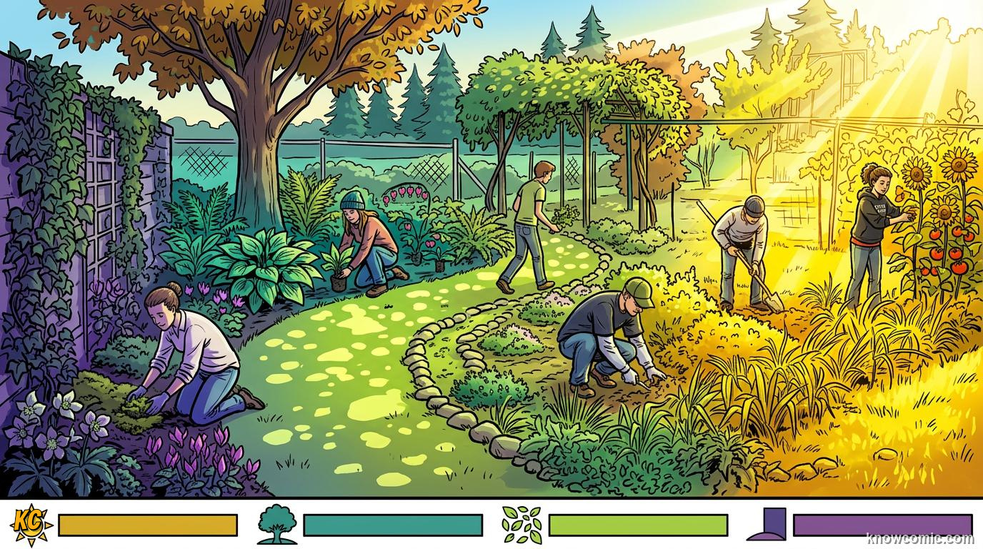 Home agriculture: READ THE TAG, FOUR LIGHT ZONES