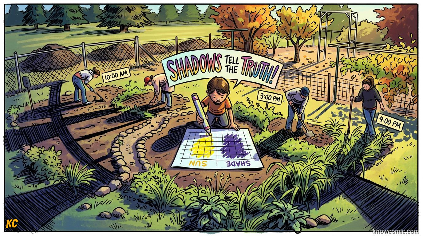 Home agriculture: SHADOW SCIENCE, SHADOWS TELL THE TRUTH