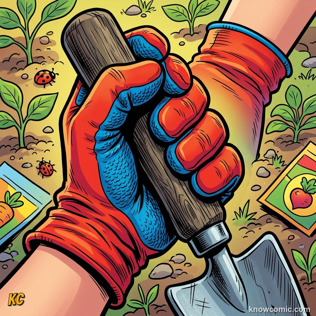 Home agriculture: GLOVES, 🧤 Nitrile or fabric gloves grip wet tools safely.