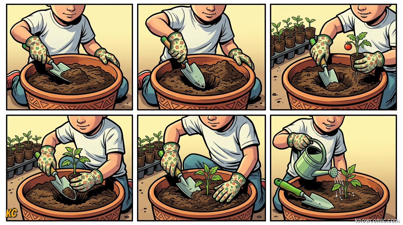 Home agriculture: DIG SMART, HOW TO USE A HAND TROWEL