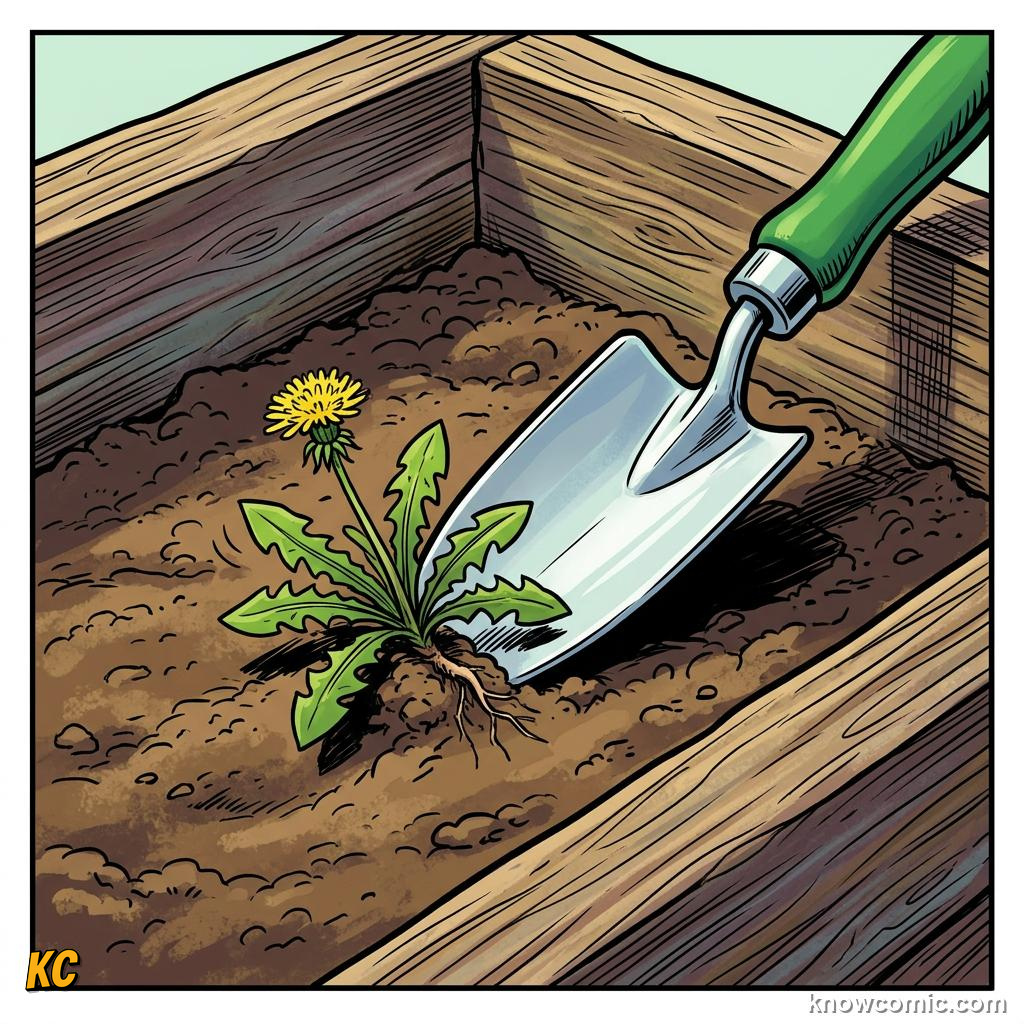 Home agriculture: WEED, 🌿 Pry small weeds from tight corners.