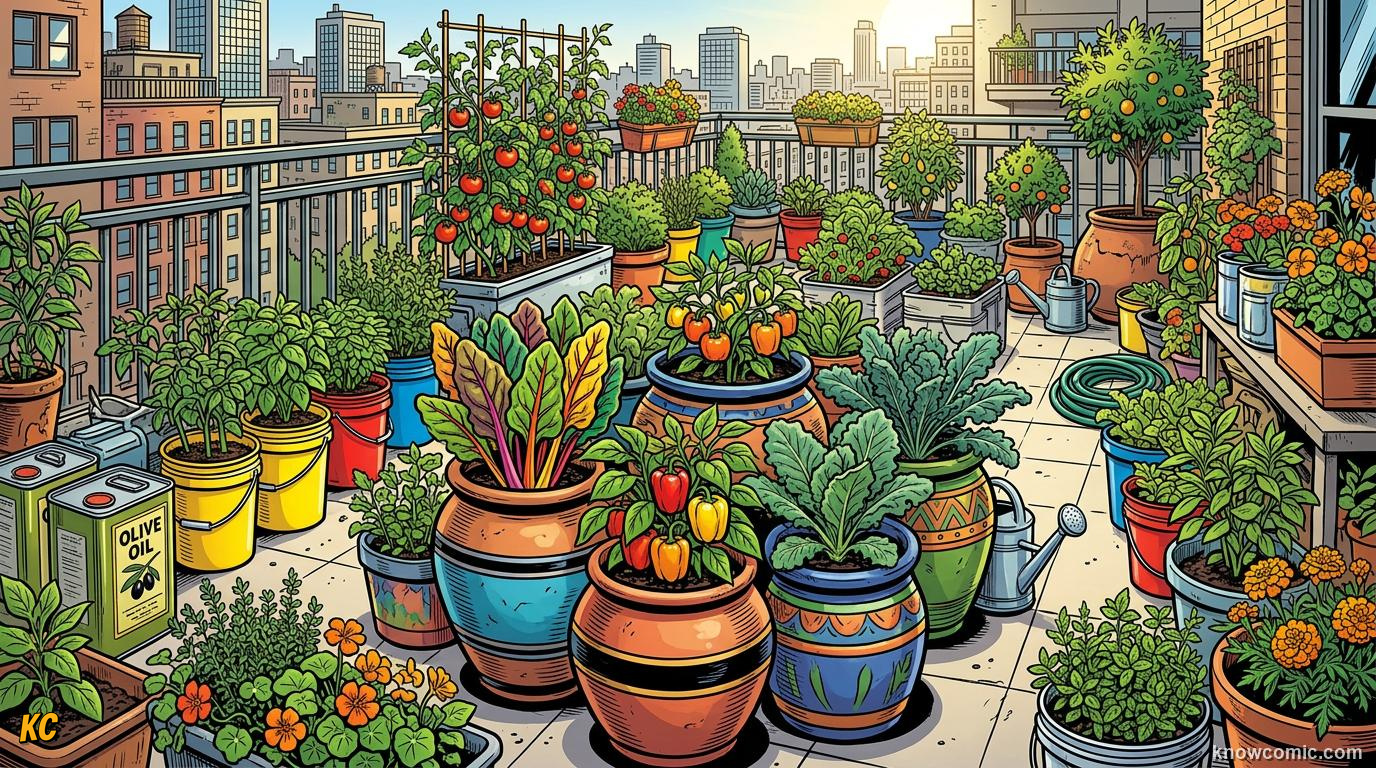 Home agriculture: SMALL SPACE, POTS ARE MINI GARDENS