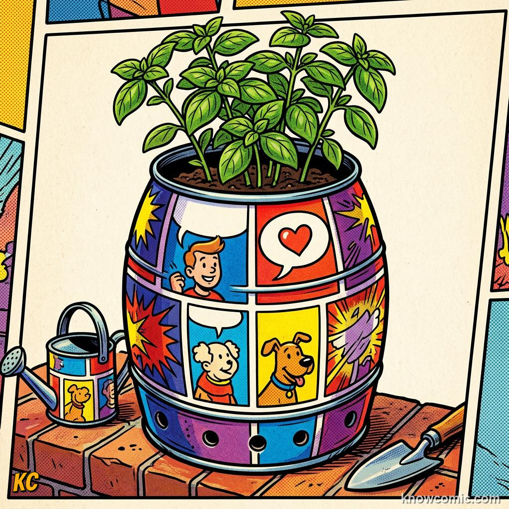 Home agriculture: TIN CAN, Paint cans for fun herb gifts.