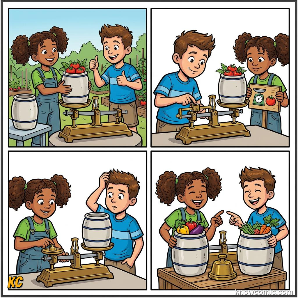 Home agriculture: SHARE, Weigh your harvest from each pot type.