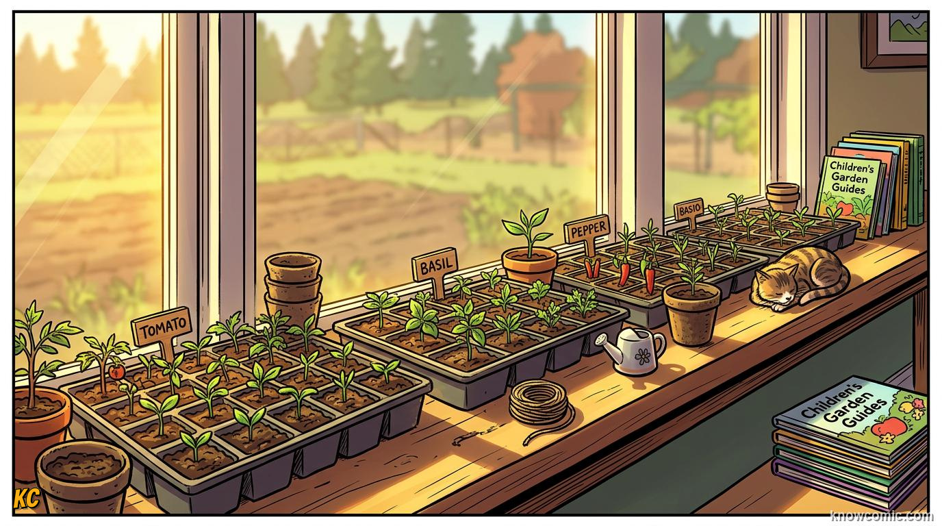 Home agriculture: HEAD START, BEAT THE COLD OUTSIDE