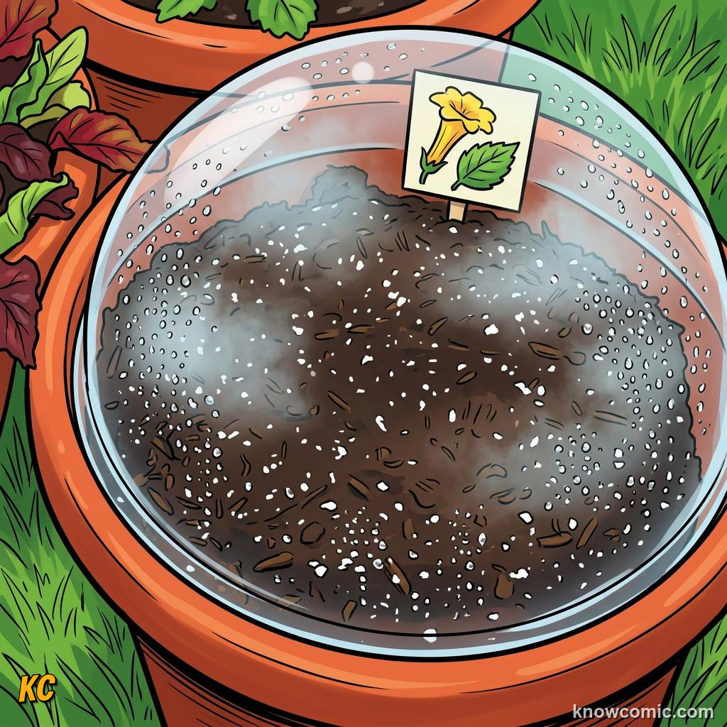 Home agriculture: DOME, Humidity dome acts like a mini greenhouse.