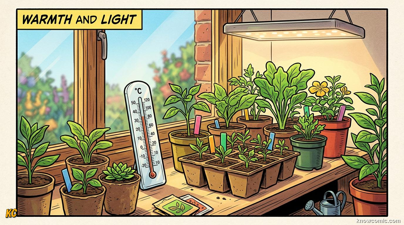 Home agriculture: COZY ROOTS, WARMTH SPEEDS GERMINATION